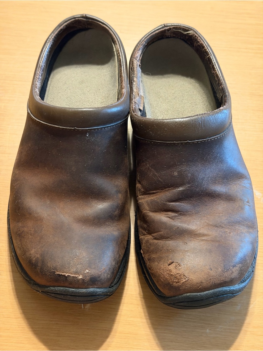 Merrell Men's Brown Slip-On Leather Loafers